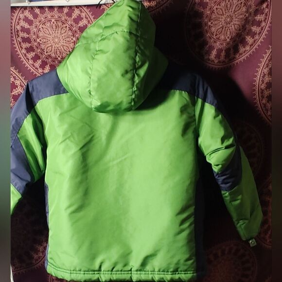 Sz 4/5 Champion C9 Youth Green and Navy Winter /Ski Jacket / Coat NWOT - Picture 7 of 8